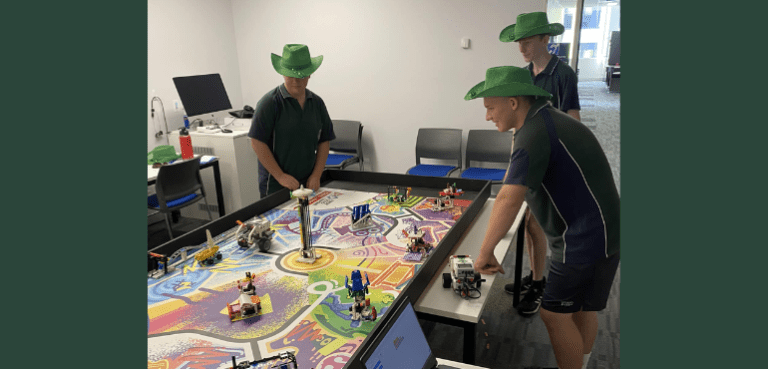 Townsville High School Trio Triumphs in FIRST Lego League Debut!